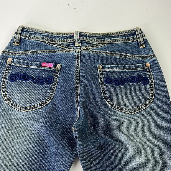 Crissa mid-rise flared blue  jeans size - Picture 5 of 8
